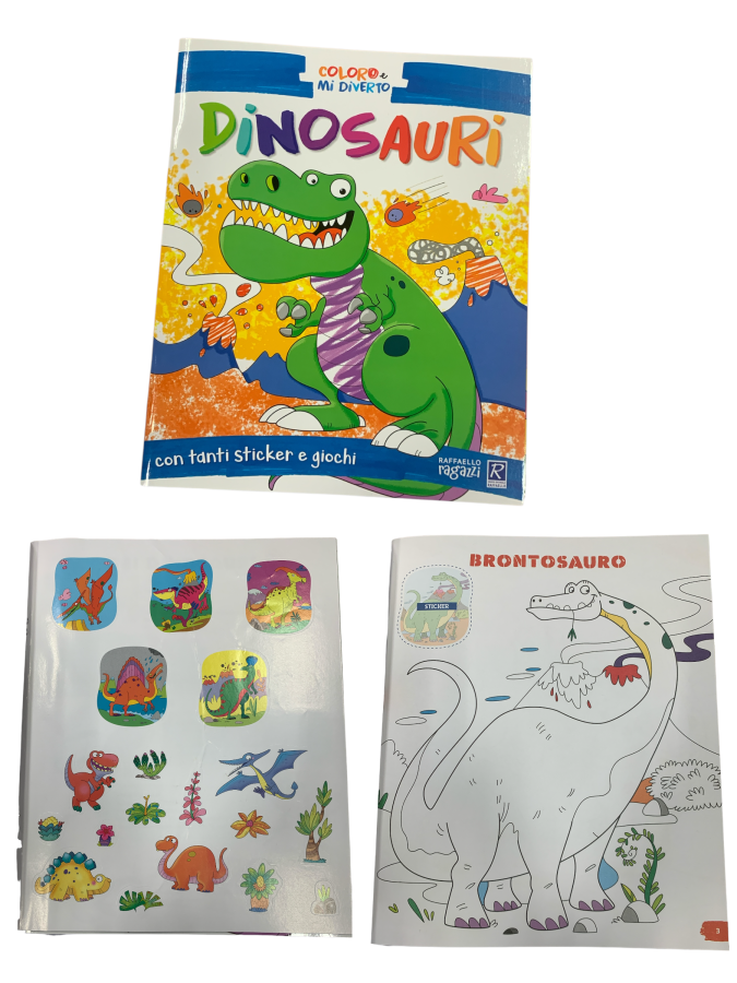 COLORO E MI DIVERTO DINOSAURI